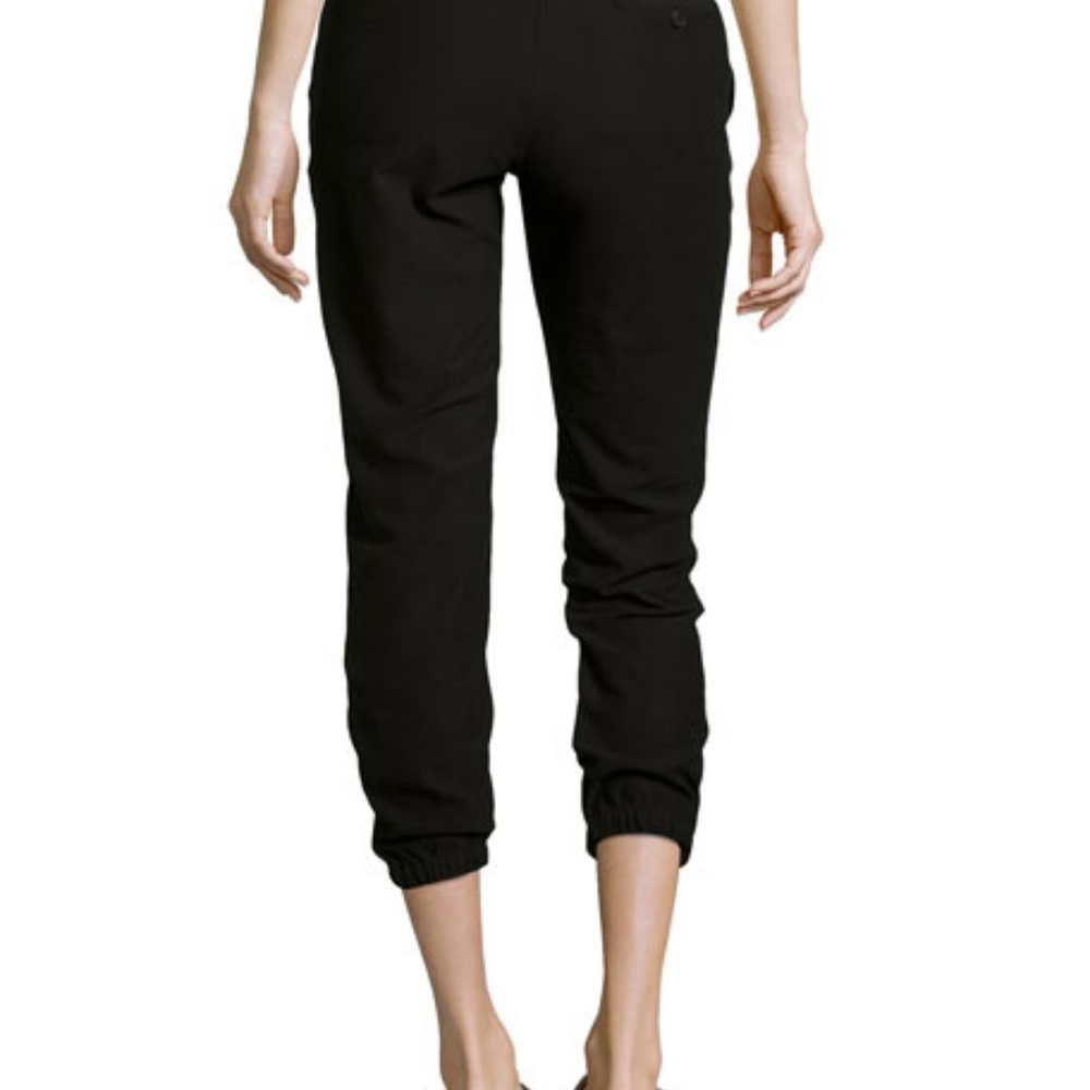 New James Perse Twill Cropped Jogger Pants sz 1-4 - Picture 3 of 4